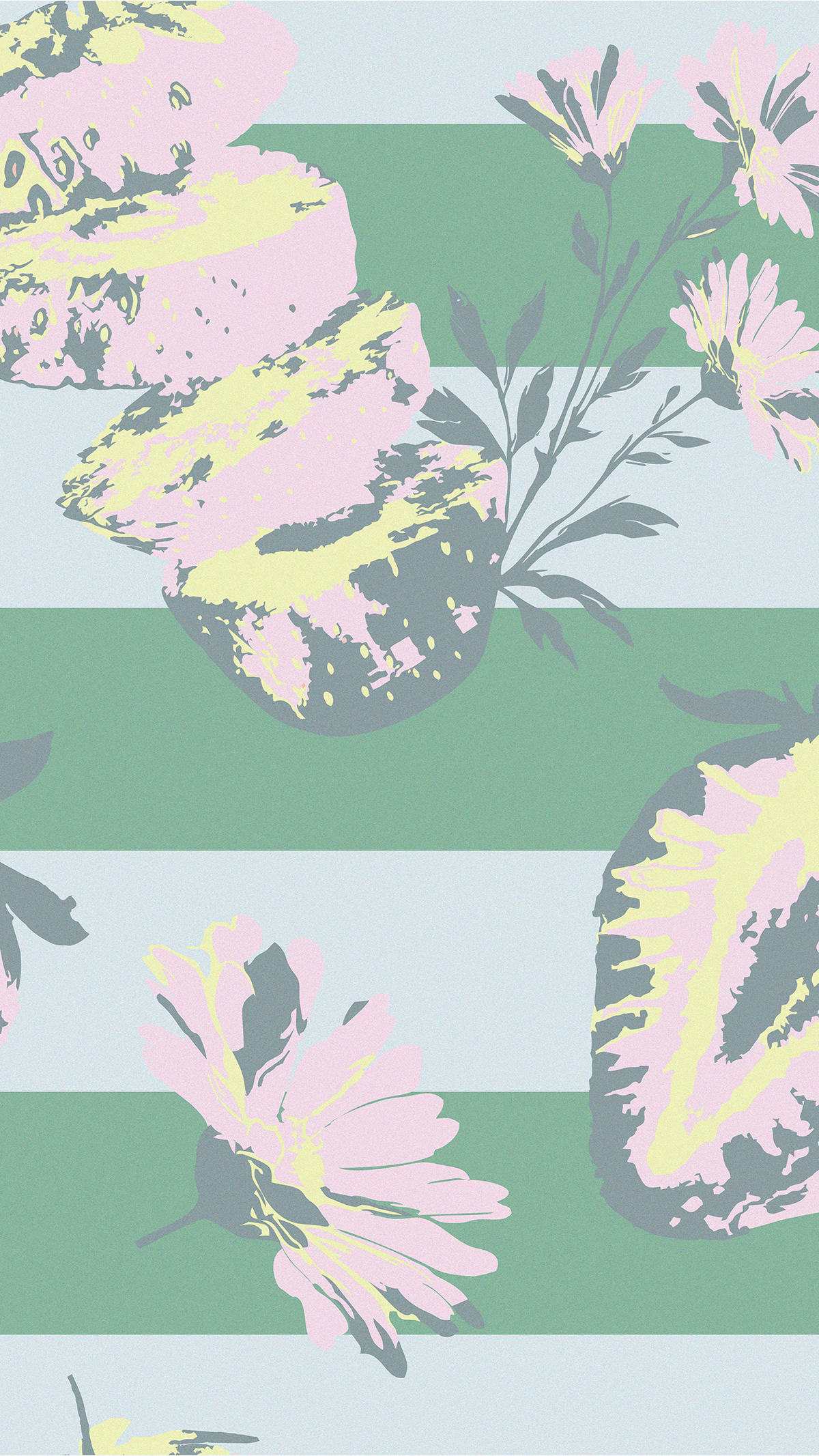 Ojota Flor Green